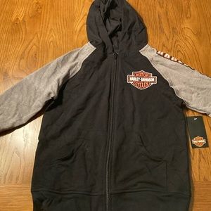 Harley Davidson Youth zip up Hoodie